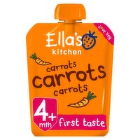 Ella's Kitchen Carrots Carrots Carrots Pouch 4+Months (70 g)