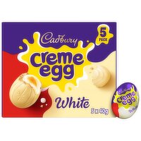 Cadbury White Creme Egg 5 Pack (40 g)