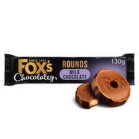 Fox's Fabulous Chocolatey Milk Chocolate Rounds Biscuits (130 g)