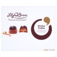 Lily O'Briens's Sticky Toffee Chocolate Box (145 g)