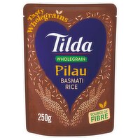 Tilda Microwave Wholegrain Pilau Rice (250 g)