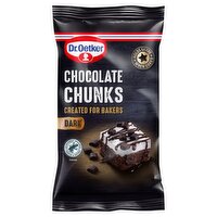 Dr. Oetker Extra Dark Chocolate Chunks  (100 g)