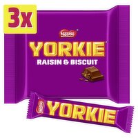 Yorkie Raisin & Biscuit Bar 3 Pack (44 g)