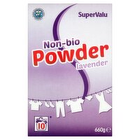 SuperValu Lavender Non Bio Powder 10 Washes (660 g)