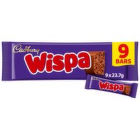 Cadbury Wispa Chocolate Bar 9 Pack (23.7 g)