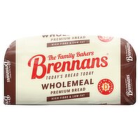 Brennans Wholemeal Bread with Added Vitamin D (800 g)