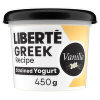 Liberte Greek Style Vanilla Yogurt (450 g)