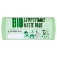 BioBag Compostable Waste Bags 12L (14 Piece)