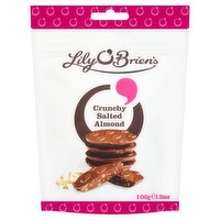 Lily O'Brien's Crunchy Salted Almond Bag (100 g)