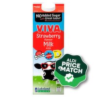 Viva Strawberry Milk 1 Litre (1 L)