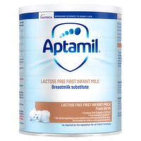 Aptamil Lactose Free First Infant Milk Formula From Birth (400 g)