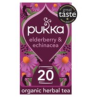 Pukka Organic Elderberry & Echinacea With Elderflower Tea (40 g)
