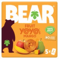 Bear Mango Yoyo Pure Fruit Rolls 5 Pack (100 g)
