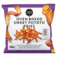 Strong Roots Oven Baked Sweet Potato Fries (500 g)