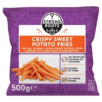 Strong Roots Oven Baked Sweet Potato Fries (500 g)