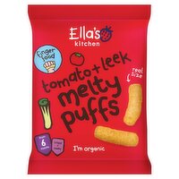 Ella's Kitchen Tomato & Leek Melty Puffs 6+ Months (20 g)