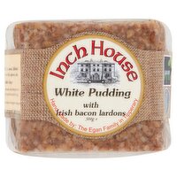 Inch House White Pudding with Bacon Lardons (300 g)