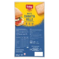 Schar Gluten Free Ciabatta Rolls (200 g)