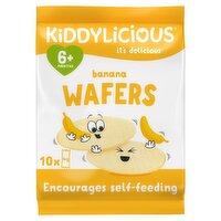 Kiddylicious Banana Wafers 6+ Months (40 g)