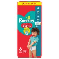 Pampers Baby Dry Nappy Pants Size 6 Jumbo+ Pack (54 Piece)