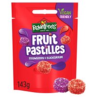 Rowntree's Fruit Pastilles Strawberry & Blackcurrant Pouch (143 g)
