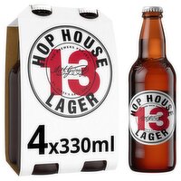 Hop House 13 Lager Bottles 4 Pack (330 ml)