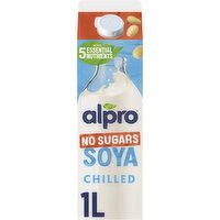 Alpro No Sugars Soya Drink (1 L)