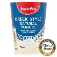 SuperValu Greek Style Natural Yogurt (500 g)