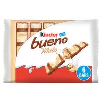 Kinder Bueno White Chocolate & Hazelnut Bars 3 Pack (39 g)