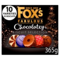 Fox's Chocolatey Selection Biscuit Carton (365 g)