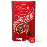 Lindt Lindor Milk Chocolate Truffles Carton (600 g)