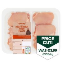SuperValu Fresh Irish Chicken Thigh Fillets (400 g)