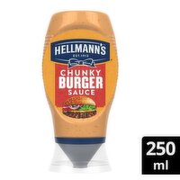Hellmann's Chunky Burger Table Sauce (250 ml)