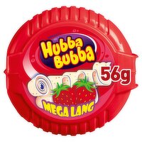 Wrigley's Hubba Bubba Snappy Strawberry Mega Long (56 g)