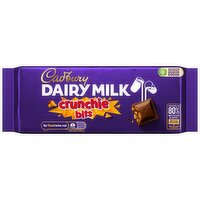 Cadbury Dairy Milk Crunchie Bits Family Bar (180 g)