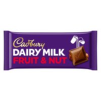 Cadbury Dairy Milk Fruit & Nut Chocolate Family Bar (180 g)