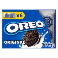 Oreo Original 2 Cookies 6 Pack (22 g)