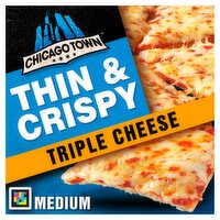 Chicago Town Triple Cheese Thin & Crispy Pizza (305 g)