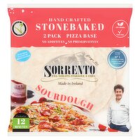 Pizza Sorrento Handcrafted Sourdough Pizza Base 2 Pack (360 g)