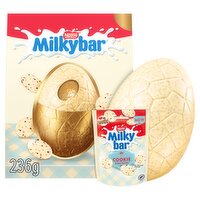 Milkybar Crispy Cookie Chocolate Easter Egg Giant (236 g)