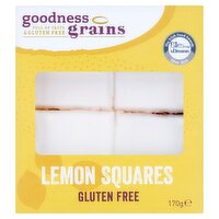 Goodness Grains Gluten Free Lemon Squares (170 g)
