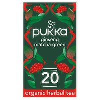 Pukka Organic Ginseng Matcha Green Tea (40 g)