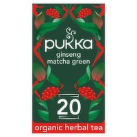 Pukka Organic Ginseng Matcha Green Tea (40 g)