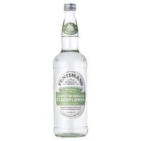 Fentimans Gently Sparkling Elderflower Drink Glass Bottle (750 ml)