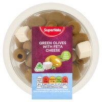 SuperValu Green Olives with Feta Cheese (150 g)