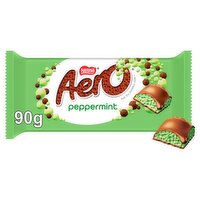 Nestle Aero Delightful Peppermint Chocolate Bar (90 g)