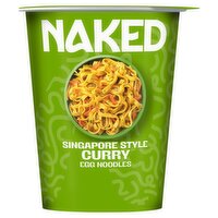Naked Singapore Style Curry Egg Noodles (78 g)