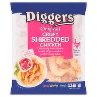 Diggers Crispy Shredded Chicken (320 g)
