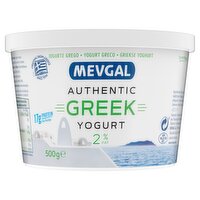 Mevgal Authentic Greek Yogurt 2% Fat (500 g)