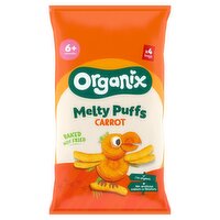 Organix Carrot Sticks 4 Pack (18 g)